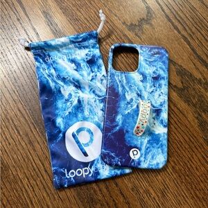 Ocean Blue Loopy iPhone 12 Pro Max Case
